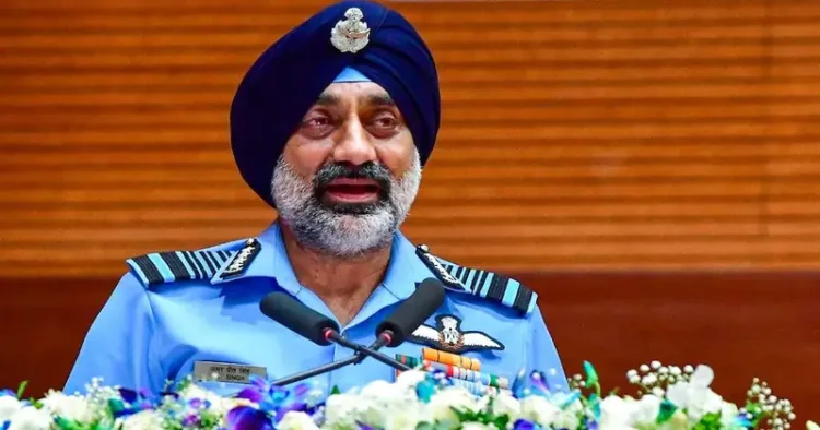The Chief of the Indian Airforce, AP Singh