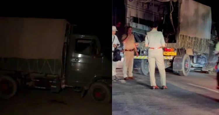 Army convoy ambushed , 2 Assam Rifles soldiers killed