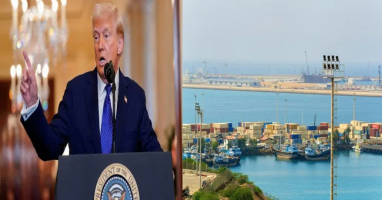 US President Donald Trump has revoked the waiver of sanctions given to India with respect to the Chabahar port