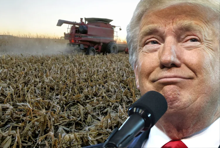 Trump’s silence on America’s farm collapse raises question