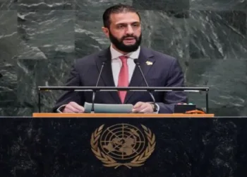 Interim President of Syria Ahmad al-Shaara, a UNSC sanctionned terrorist and a former member of Al Qaeda addresses UNGA