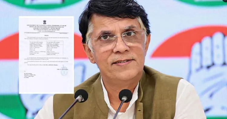 Election Officer Flags Pawan Khera’s Voter Registration; Wife Also Holds Two EPIC Cards