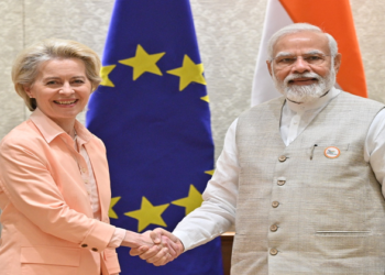 President of the European Commission Ms. Ursula von der Leyen and Prime Minister Narendra Modi(File Photo)