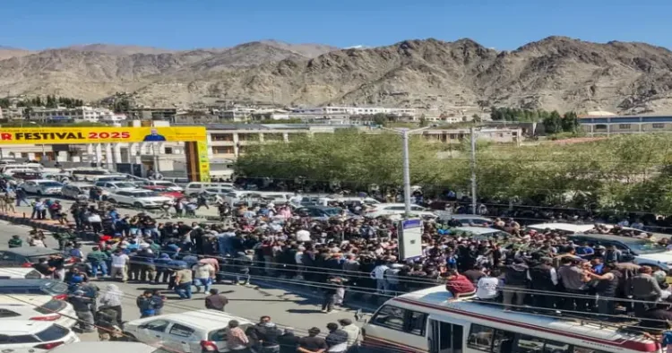 Despite government conceding to the demands of the people of Ladakh, the Union Territory is witnessing violent protests, raising concerns about the role of vested interests