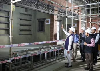 PM Modi at National Maritime Heritage Complex at Lothal