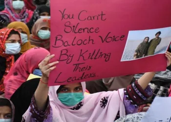 Baloch people claim that peaceful protestors are inhumanly suppressed by the Pakistani security forces