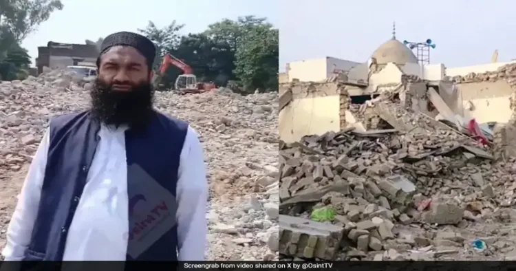 LeT Commander stands amidst the ruins of Muridke terror camp in Pakistan Punjab and speaks on how India destroyed the camp during Operation Sindoor