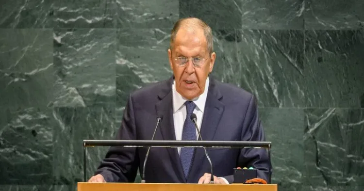 Foreign Minister of Russia Sergey Lavrov