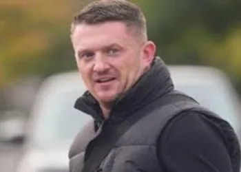 Tommy Robinson, the far-right activist of the United Kingdom