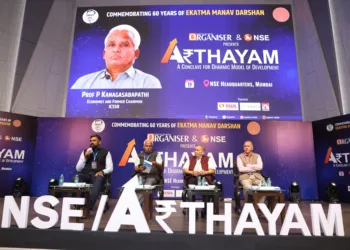 Arthayam Conclave, jointly organised by Organiser Weekly and the National Stock Exchange (NSE)