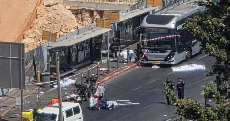 In a terror attack in Jerusalem, at least five people killed