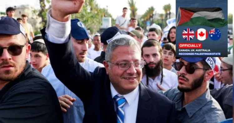 Israel's far-right National Security Minister, Itamar Ben-Gvir calls for crushing Palestine