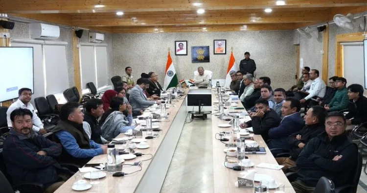 LG Ladakh Kavinder Gupta chairs high level meeting