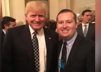 US President Donald Trump and US Ambassador to India nominee Sergio Gor