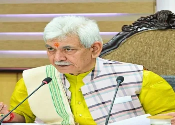 Lieutenant Governor of the Union Territory of Jammu & Kashmir Manoj Sinha