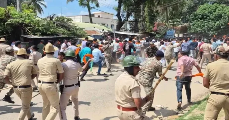 Violence in Maddur during Ganesh mahotsav