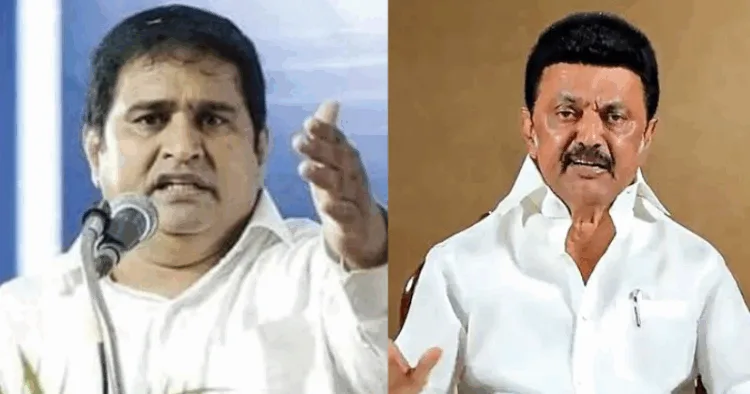 Late BSP leader Amrstrong and TN CM MK stalin