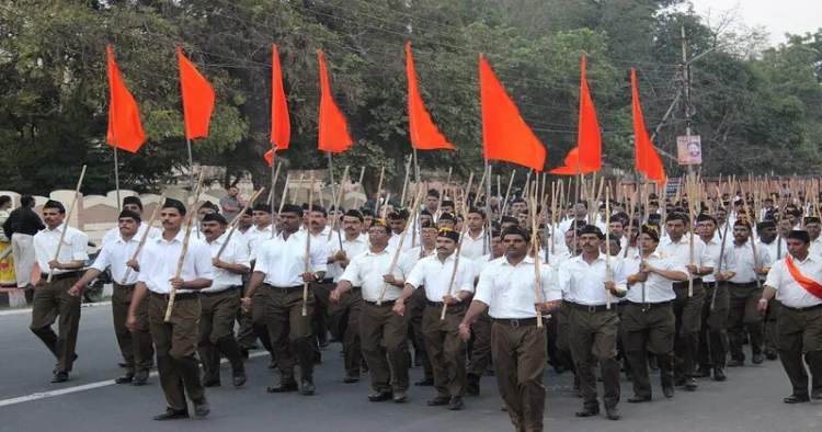 Role of RSS in anchoring the cultural nationalism