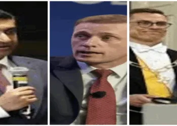 (From left to right): US Congressman Ro Khanna, Former US NSA Jack Sullivan and Finland President Alexander Stubb