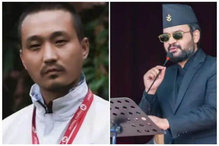 Balen Shah and Sudan Gurung