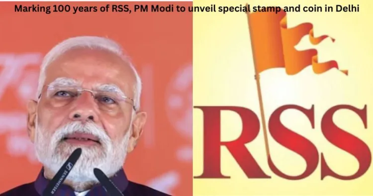 RSS Centenary Celebrations: Historic stamp and coin to be launched by PM Modi