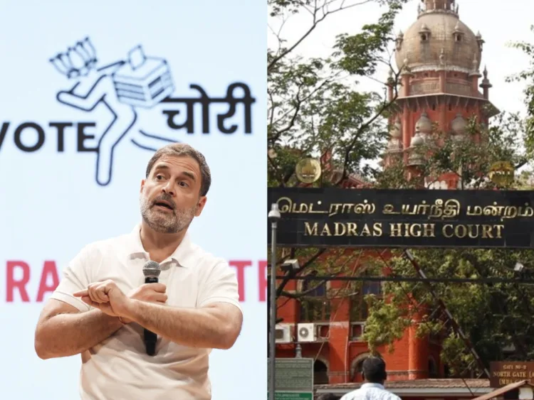 Madras High Court rejects PIL on Rahul Gandhi’s vote chori allegations