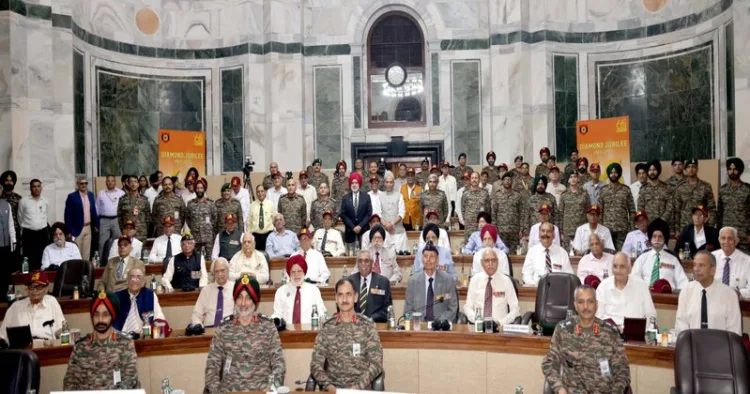 Union Defence Minister Rajnath Singh "Attended the Commemorative event to celebrate the Diamond Jubilee of 1965 War."