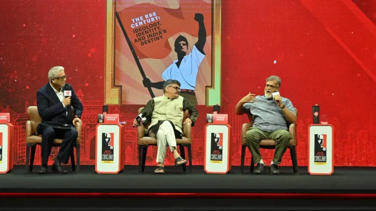 Prafulla Ketkar counters Tushar Gandhi on RSS legacy at India Today Conclave