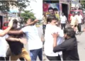 Screengrab from video on Paraiyar Peravai leader “Airport” Moorthy was attacked by VCK cadres
