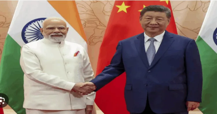 (Left) PM Narendra Modi (Right) Chinese President Xi Jinping