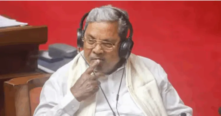 Chief Minister of Karnataka Siddaramaiah
