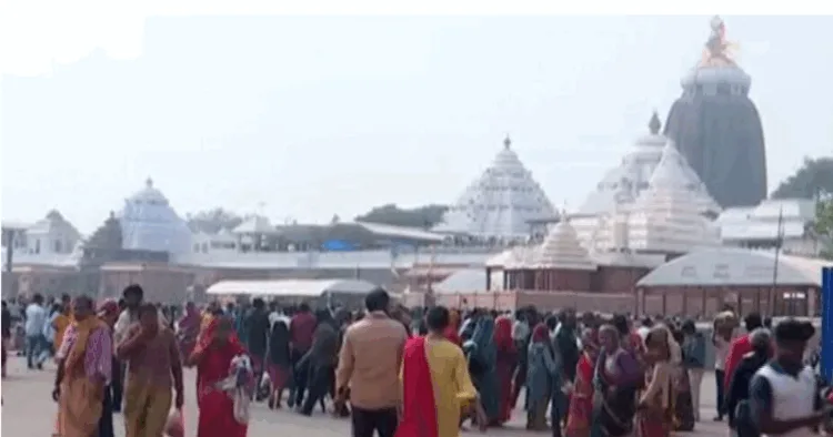 Exterior of Jagannath Puri Temple (Image Odisha TV)