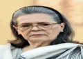 Former Congress president Sonia Gandhi