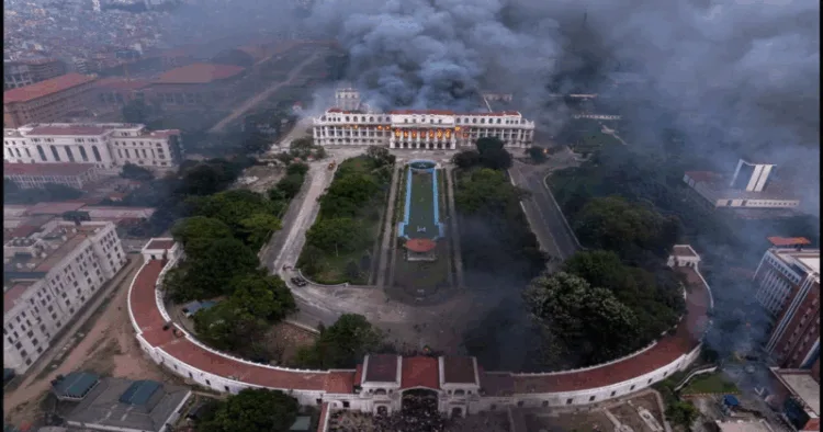 Nepal burns amidst violence across the country