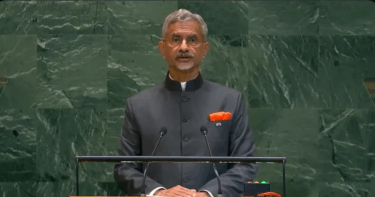 External Affairs Minister S Jaishankar addresses the UNGA