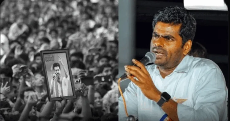 BJP Leader K Annamalai