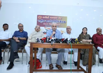 Press conference addressed by CA R Sundaram, Satish Kumar, Archana Meena, Kashmri Lal, Prof. RK Mittal, Dr S Lingamurty