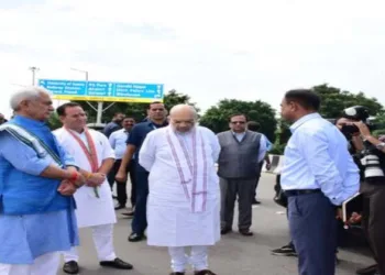 Union Home Minister Amit Shah taking stock of the situation in Jammu and Kashmir