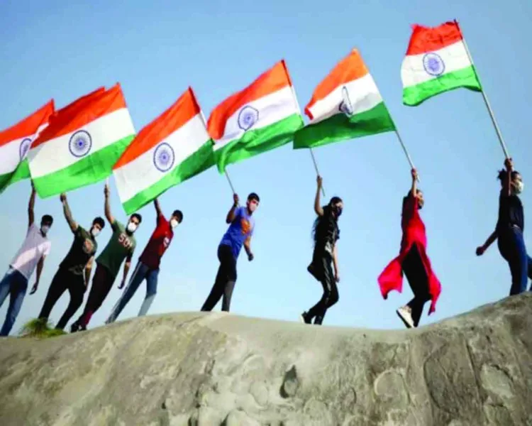 Bharat’s democratic system has created space for the young people to vent, demand and influence without burning the system down