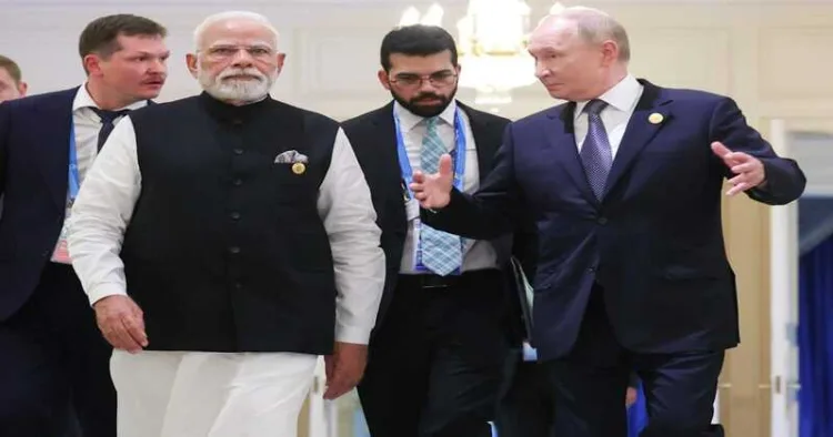 Modi and Putin meet in Tianjin, reaffirming energy cooperation and strategic partnership despite U.S. threats