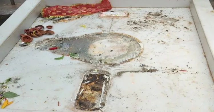 Shiv Mandir vandalised In Mundhwa’s Keshav Nagar