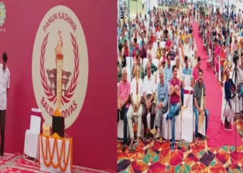 Panun Kashmir observes Balidan Diwas with installation of Amar Jyoti