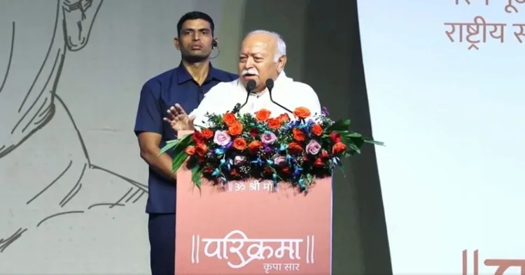 RSS Sarsanghchalak Dr Mohan bhagwat