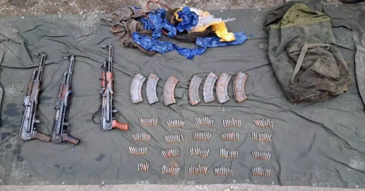 J&K Police have recovered seven AK-47 rifles in Poonch district