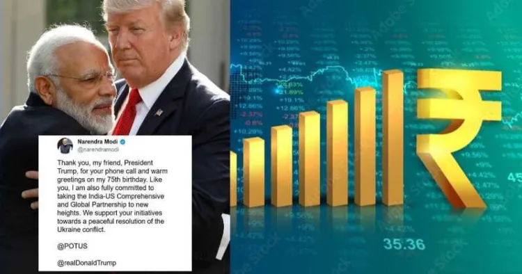 Birthday call from Trump and Modi's response signal warming ties, India gains from trade talks and global market movements