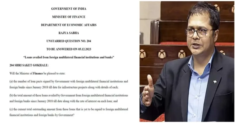 TMC MP Saket Gokhale (Right)