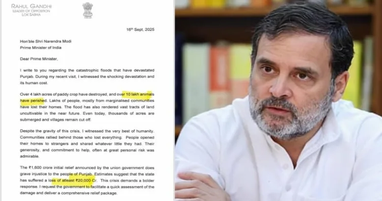 Congress MP Rahul Gandhi (Right)