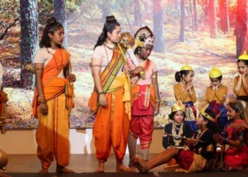 Young students stage entire Valmiki Ramayana in Sanskrit