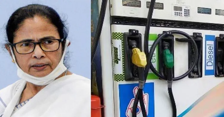 West Bengal Chief Minister Mamata Banerjee (Left)