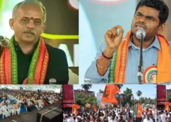 J Nandakumar and K Annamalai stress devotion and unity at Sabarimala protection conference